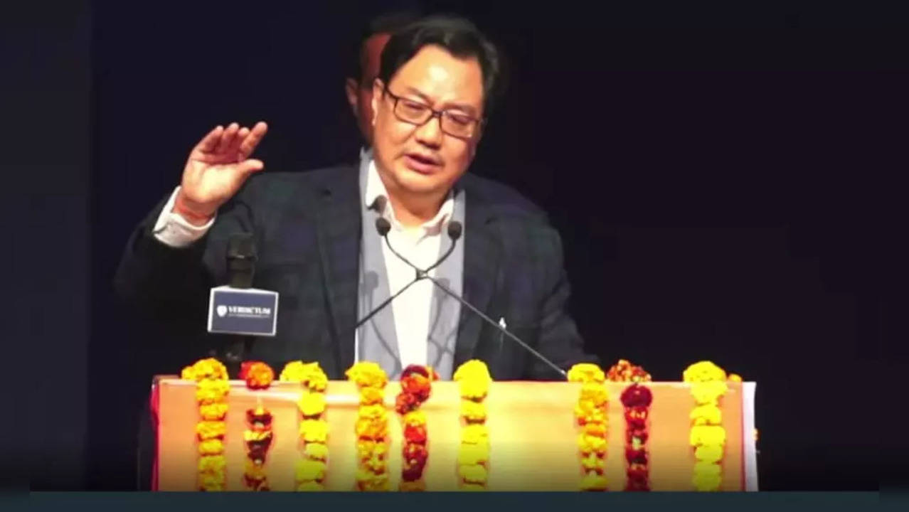 Law Minister Kiren Rijiju