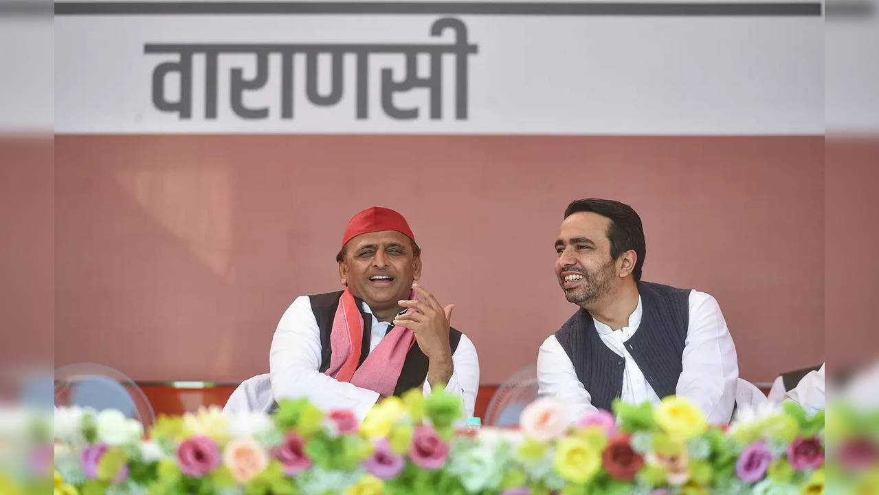 Akhilesh Yadav and Jayant Chaudhary