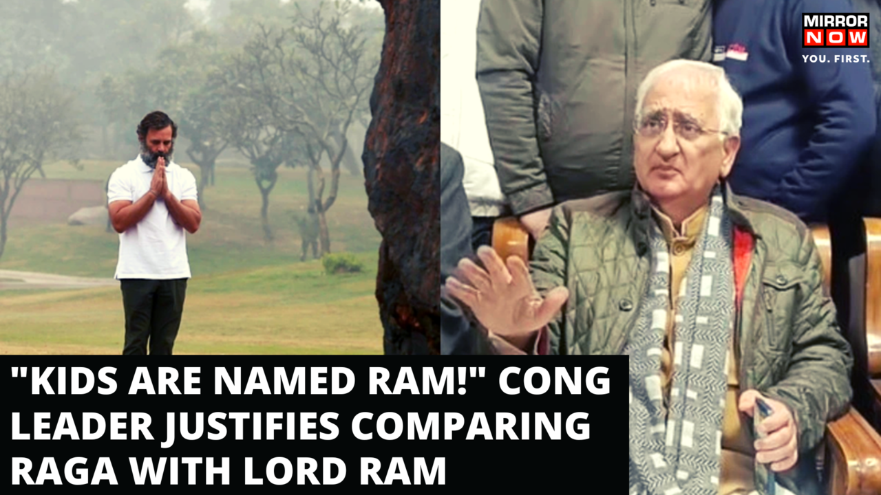 Salman Khurshid Justifies Comparing Rahul Gandhi With Lord Rama After BJP Calls Him 'Hypocrite..' | Times Now