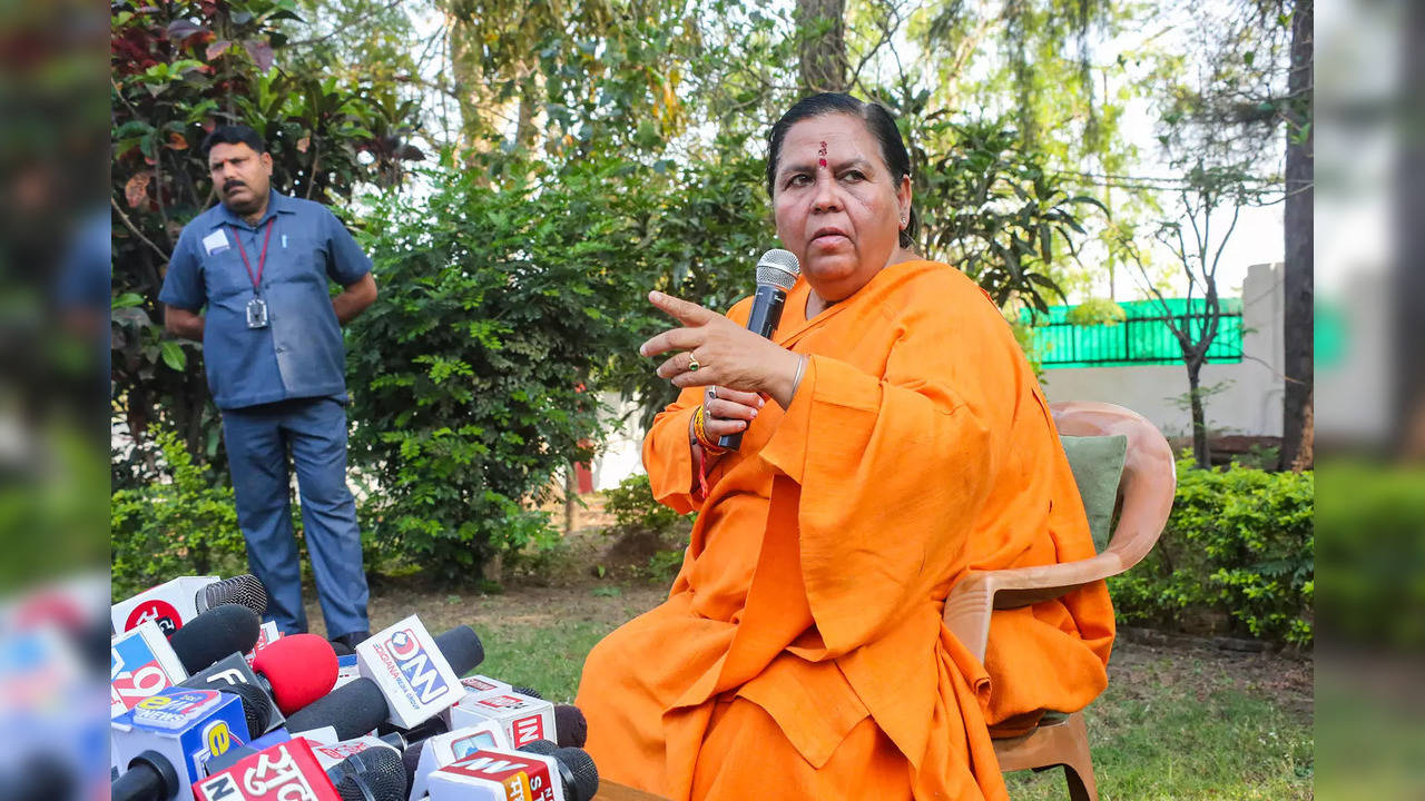 Senior BJP leader Uma Bharti