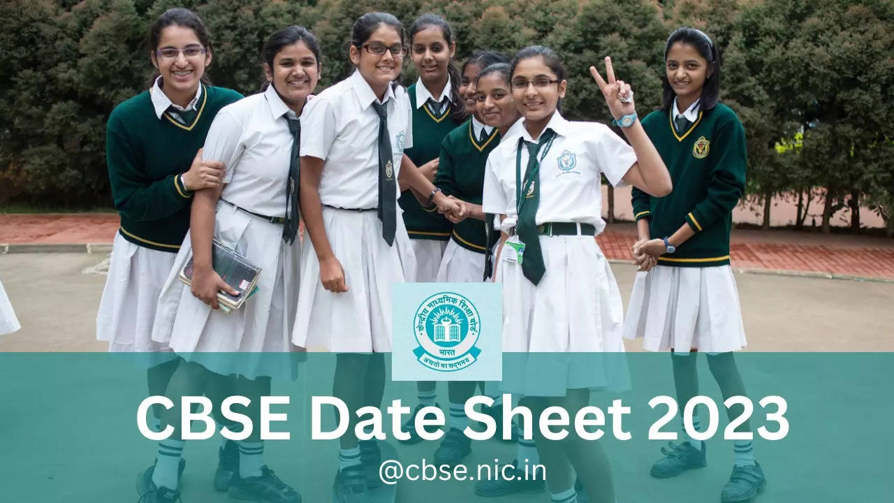 CBSE Date sheet 2022