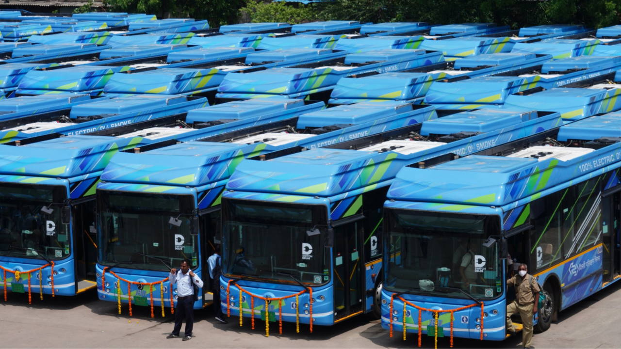 Electric Buses - image for representation only