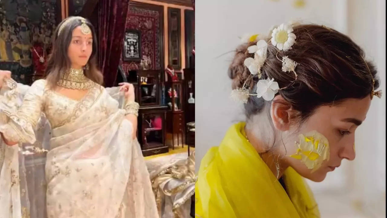 Alia Bhatt gives glimpse of 'first fitting' for wedding with Ranbir Kapoor. Shares 'PICS that never made it to gram'