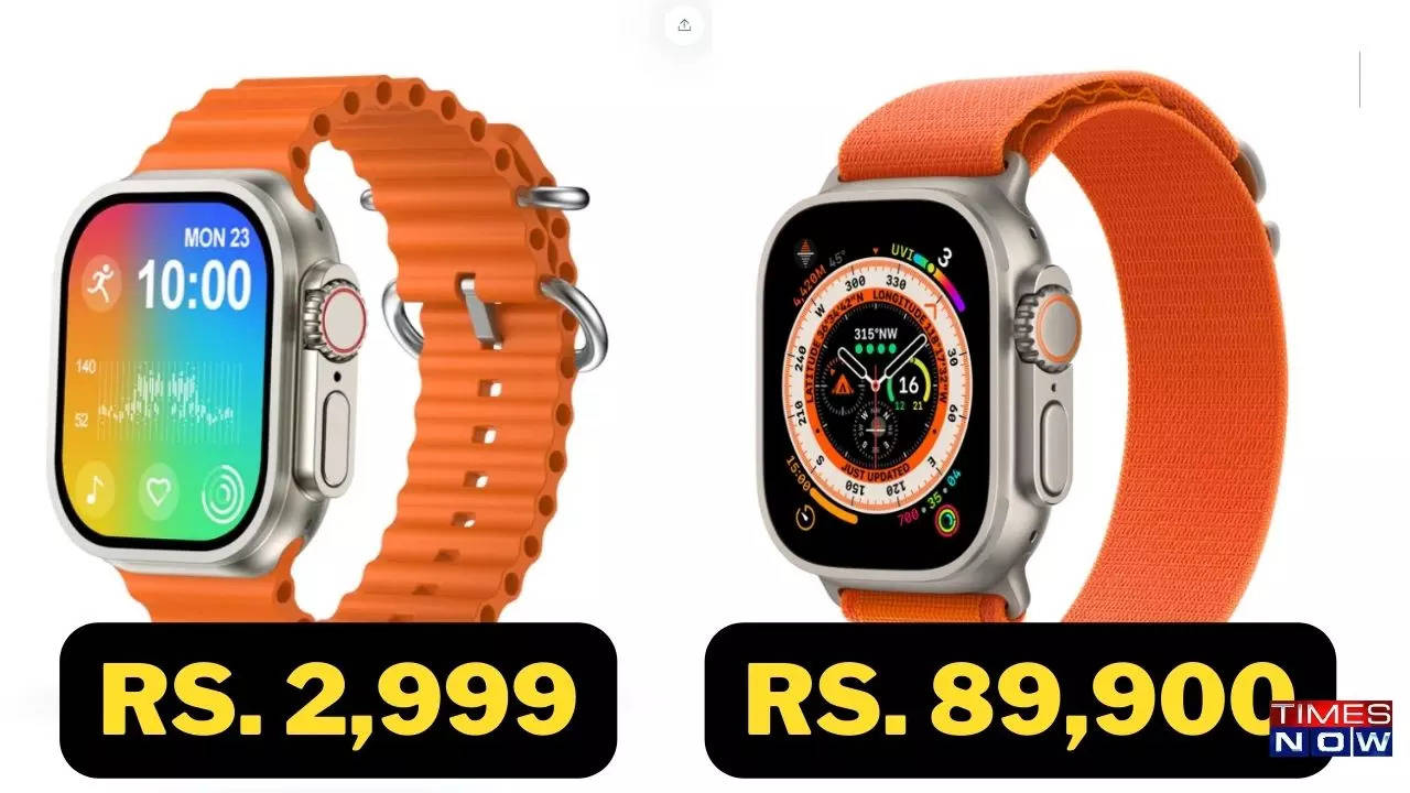 Apple Watch Ultra first copy is here, and it will cost you only Rs. 2,999