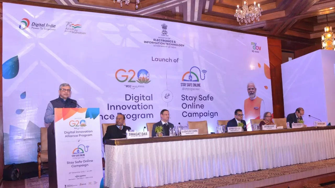 The 'Stay Safe Online' campaign has launched as part of India's presidency of the G20