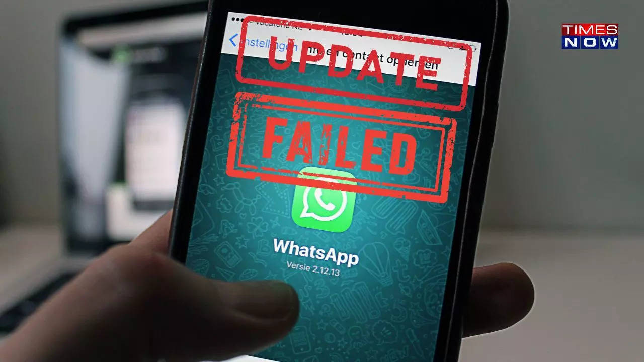 WhatsApp Update Fail