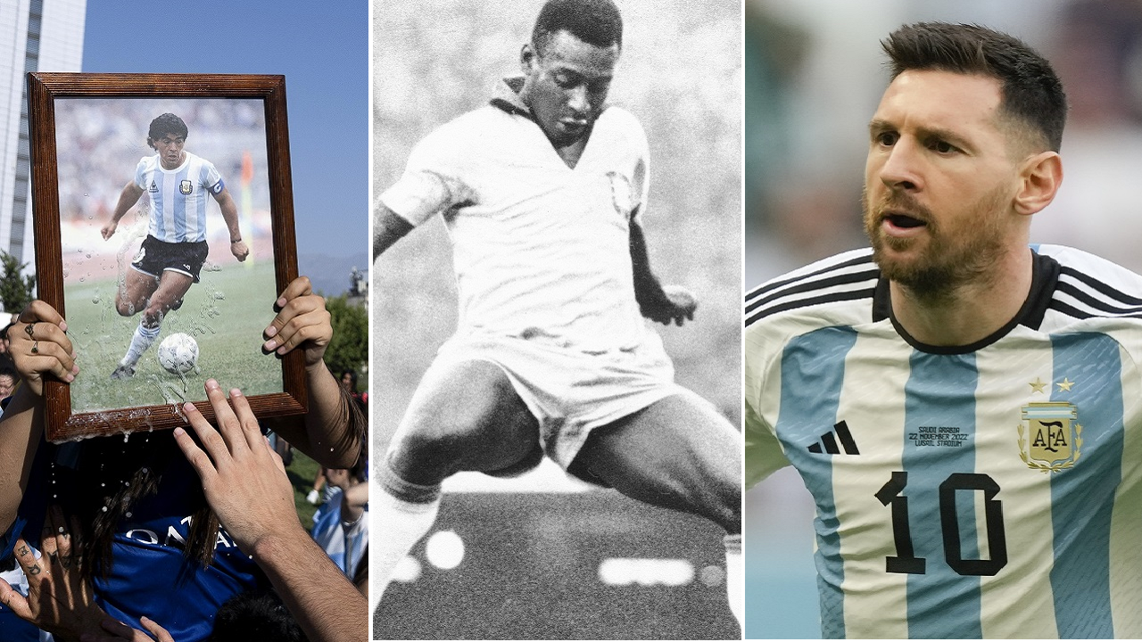 Pele, Maradona or Lionel Messi: Who is the greatest footballer of
