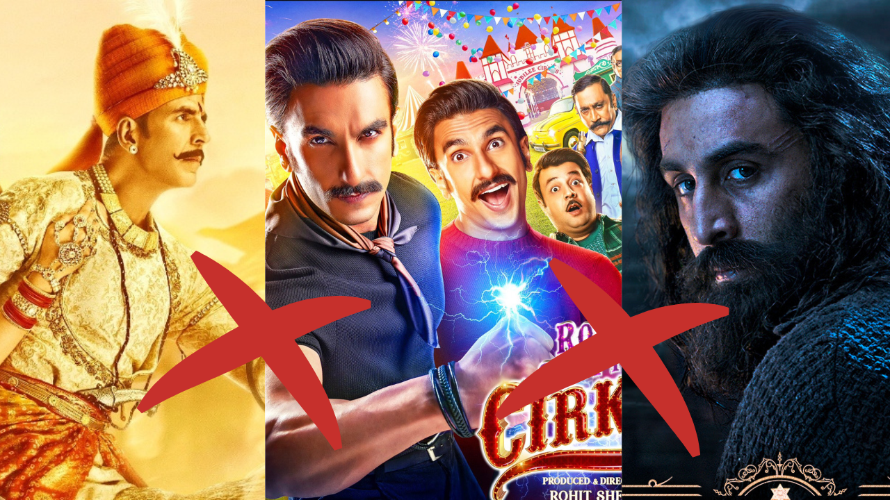 Biggest Flops Bollywood 2022 Movie Samrat Prithviraj, Cirkus, Shamshera full list