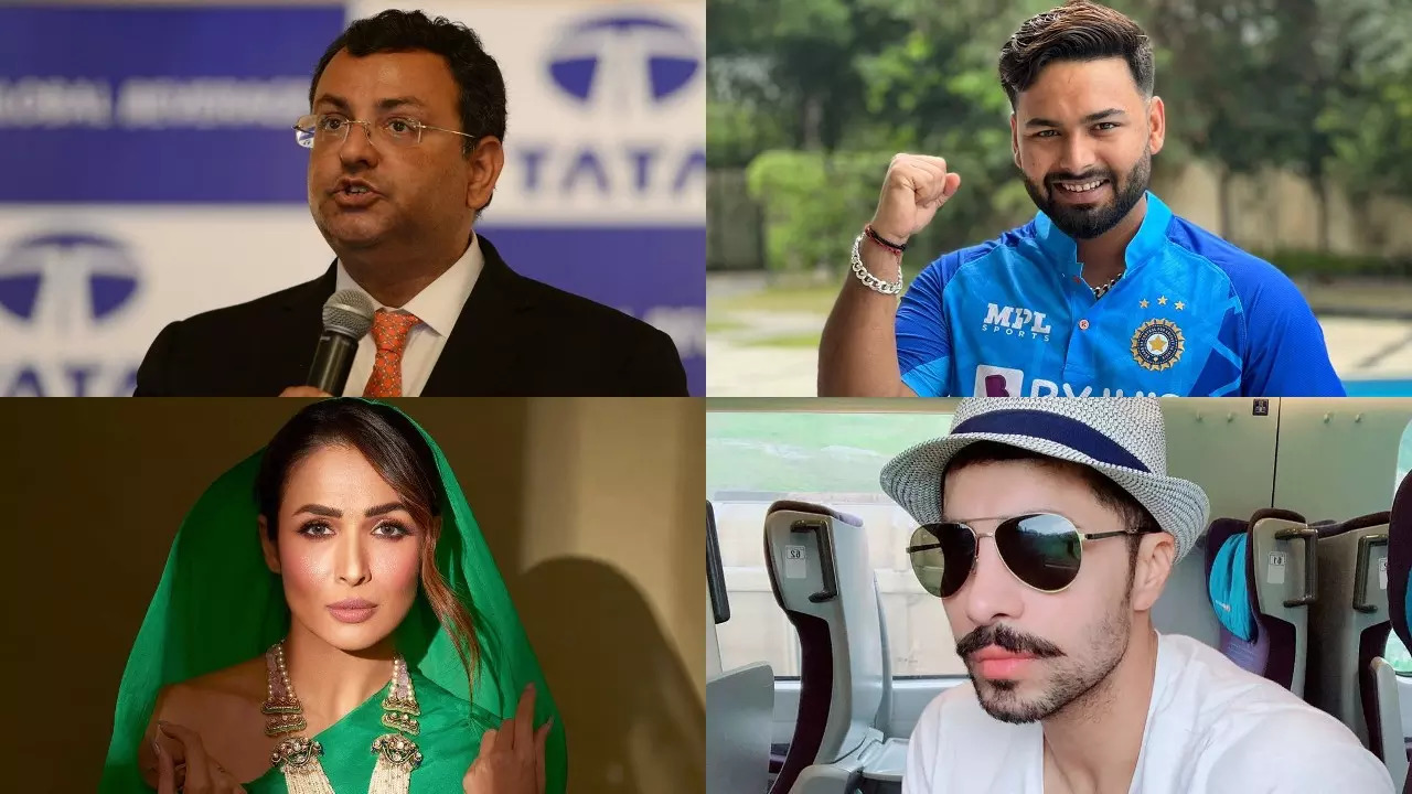 Rishabh Pant to Cyrus Mistry and more: High profile car crashes in 2022