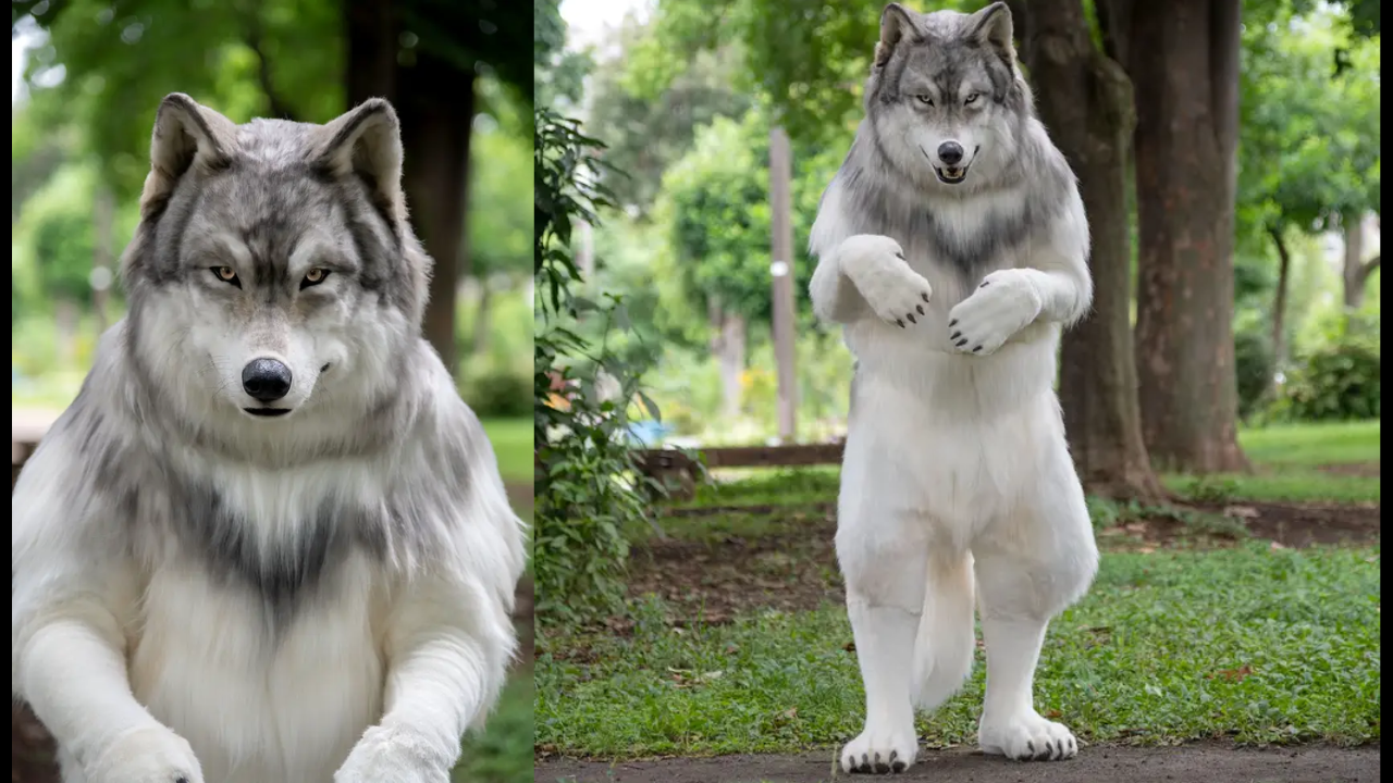 japanese-man-spends-rs-18-lakh-to-look-like-a-real-wolf-walking-on