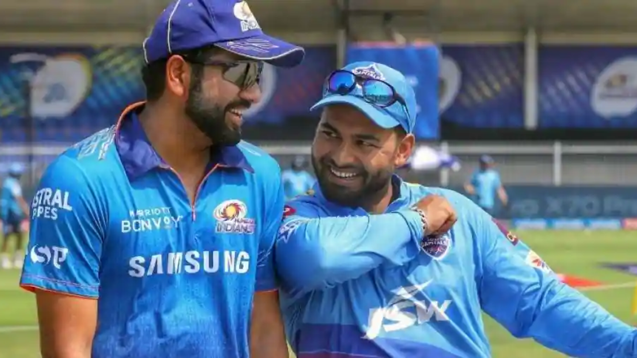 Rohit Sharma Rishabh PAnt IPL