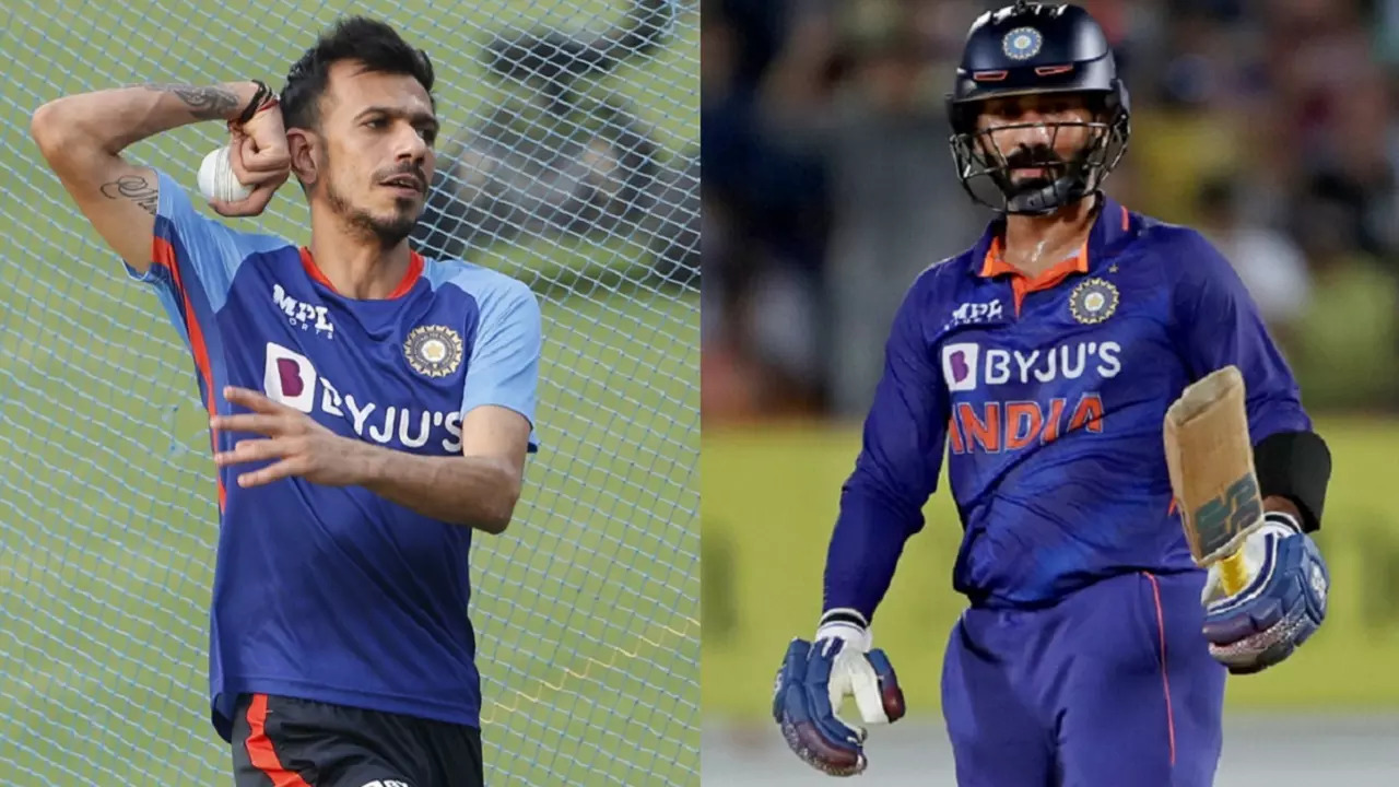 Yuzvendra Chahal Dinesh Karthik T20 World Cup 0222