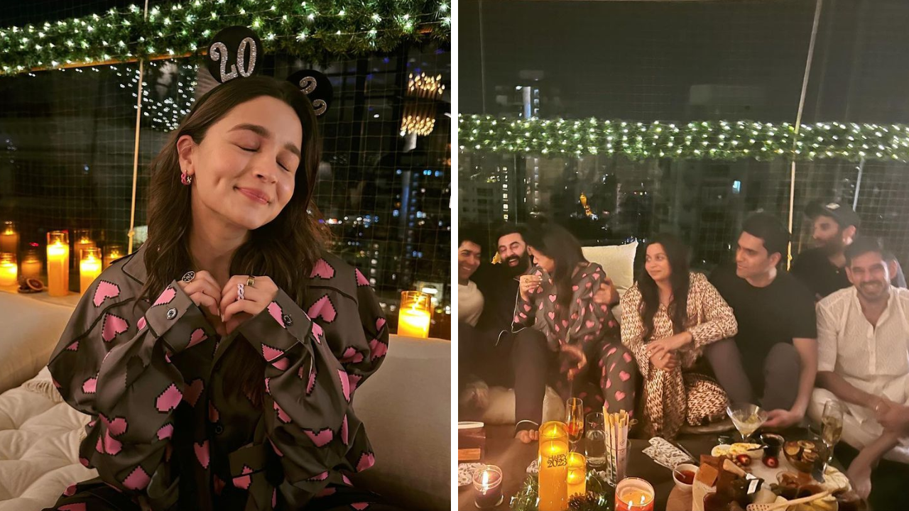 Alia Bhatt, Ranbir Kapoor are all smiles as they welcomes the New Year