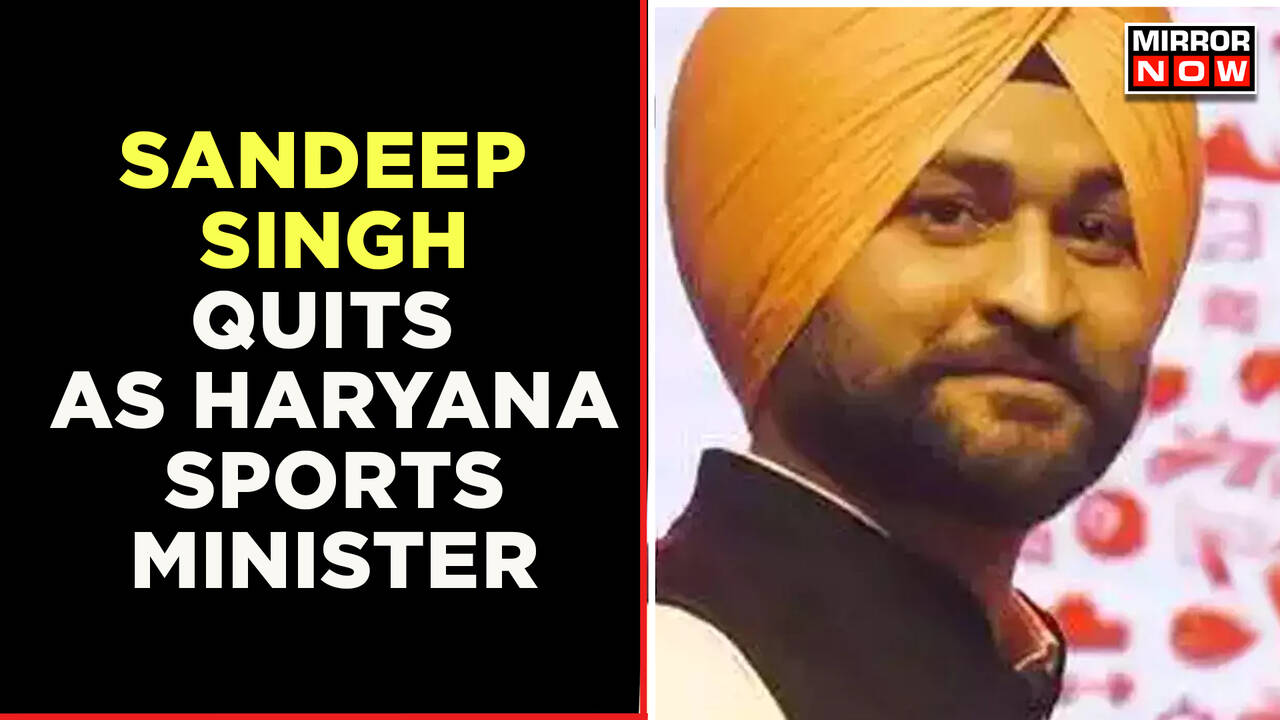 Haryana Sports Minister Sandeep Singh Quits After Sexual Harassment