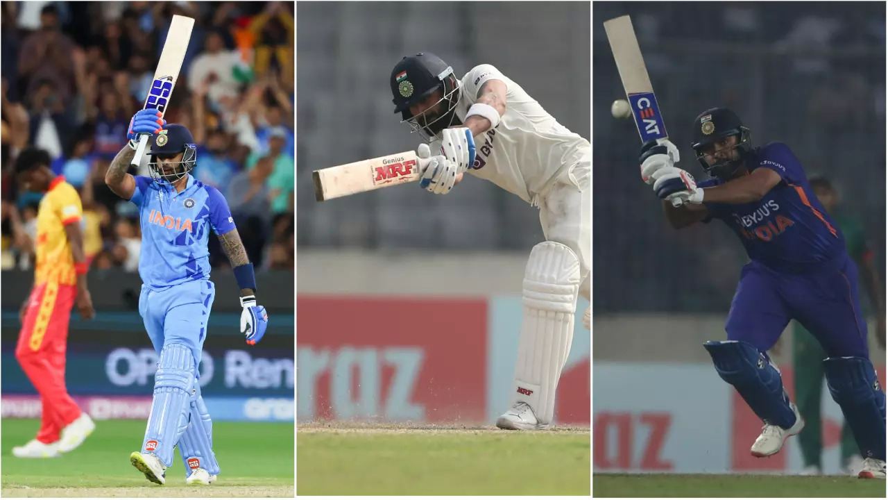 Suryakumar Yadav Virat Kohli Rohit Sharma