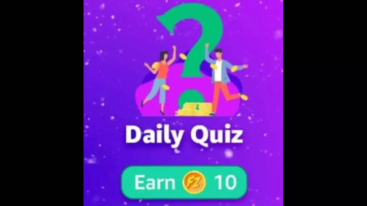 Amazon Daily Quiz