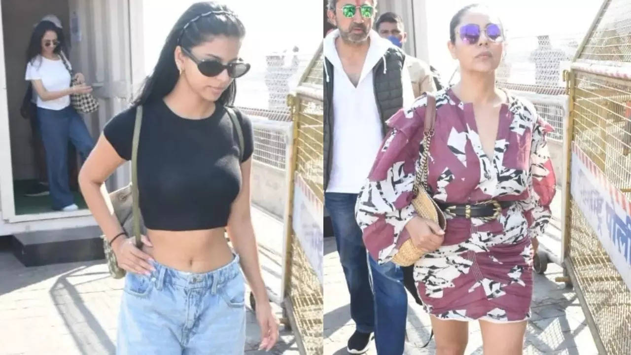 Suhana Khan returns to Mumbai to ring in the New Year with family