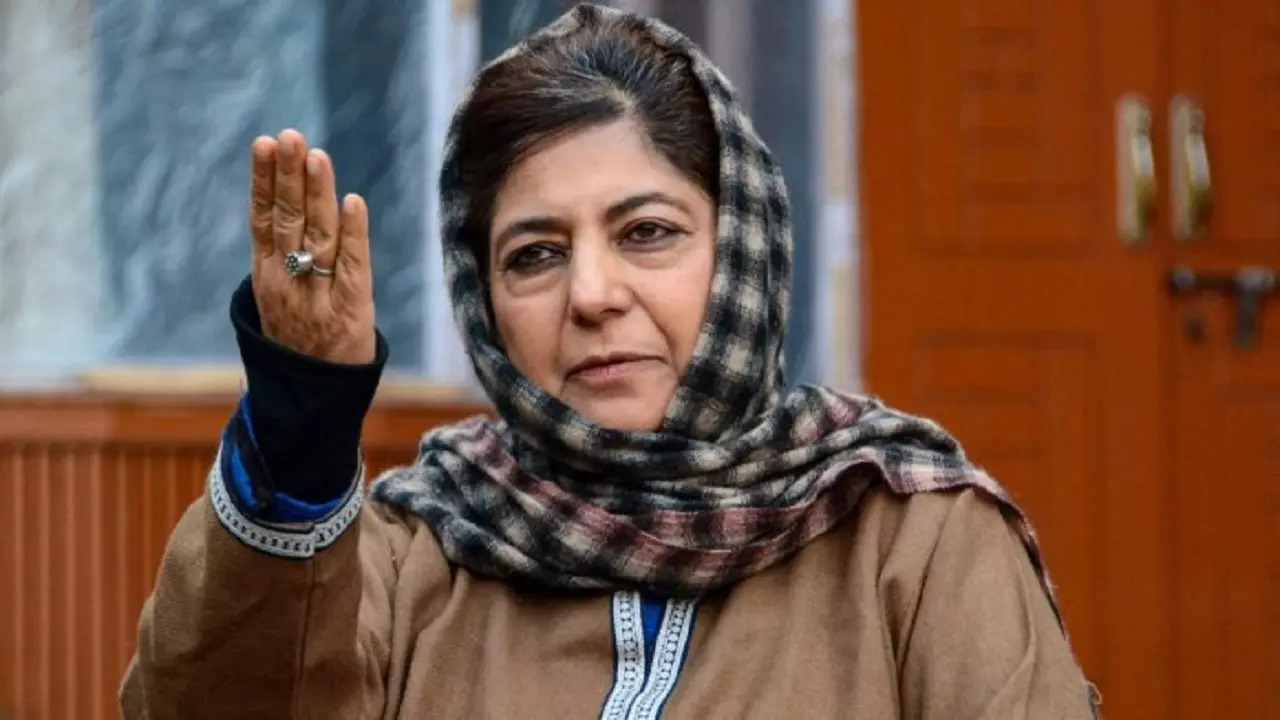 Mehbooba Mufti slams BJP (File Photo)