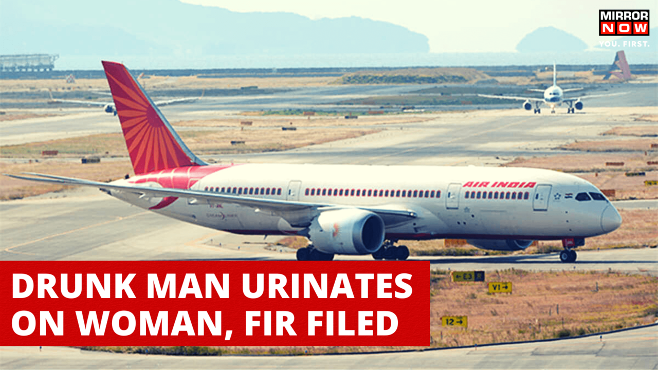 Drunk Passenger Urinates On Woman Onboard Air India Flight Fir Filed And Passenger On No Fly List 