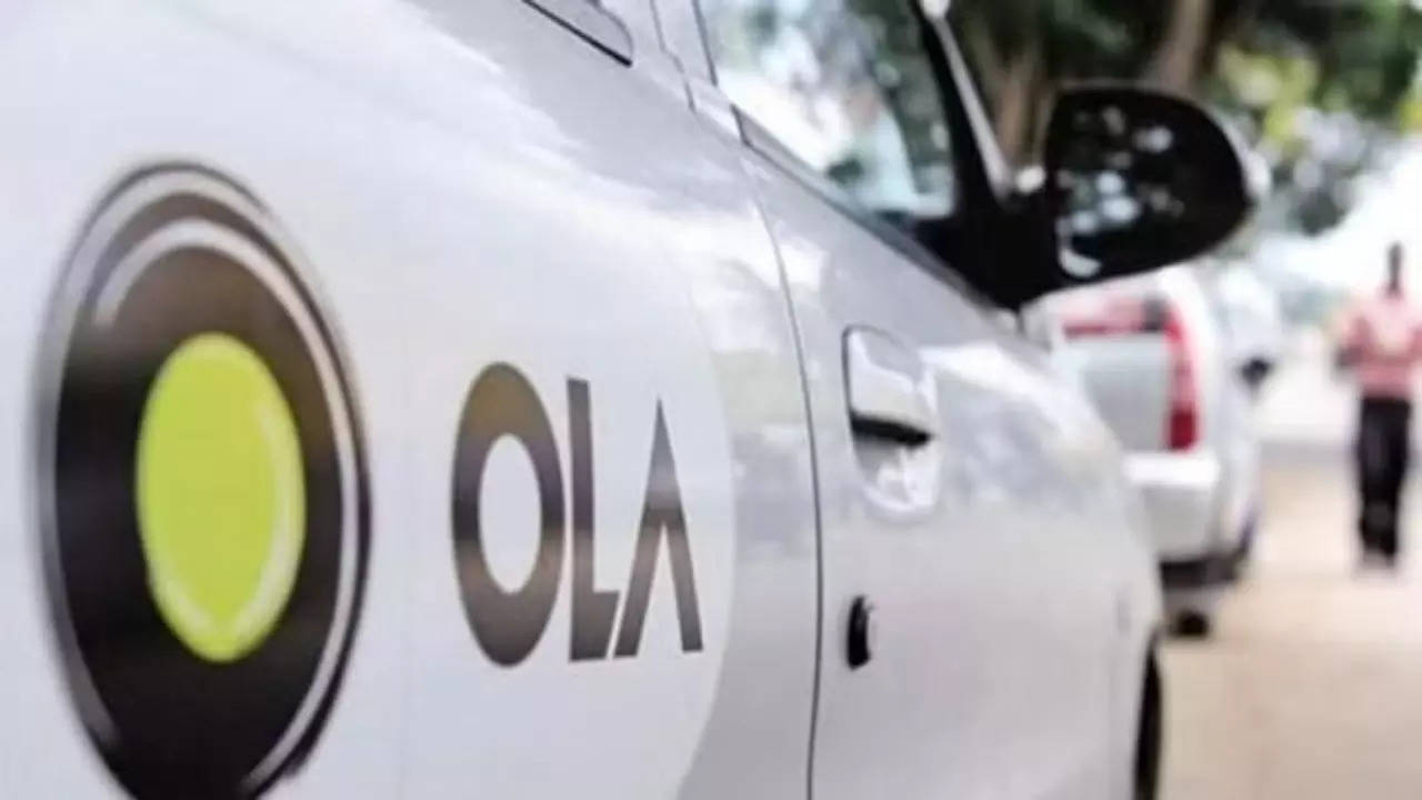 Ola cabs store electric vehicles