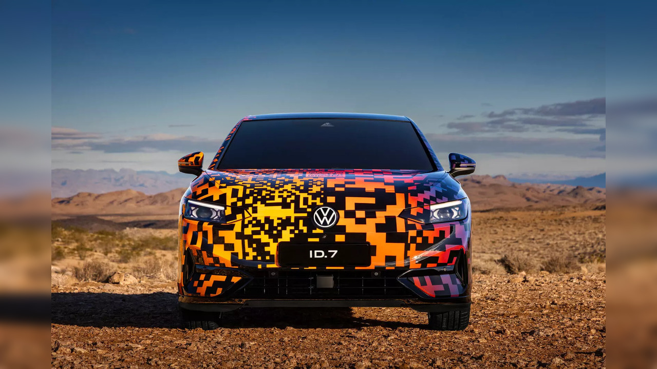 Volkswagen ID.7 showcased at 2023 CES