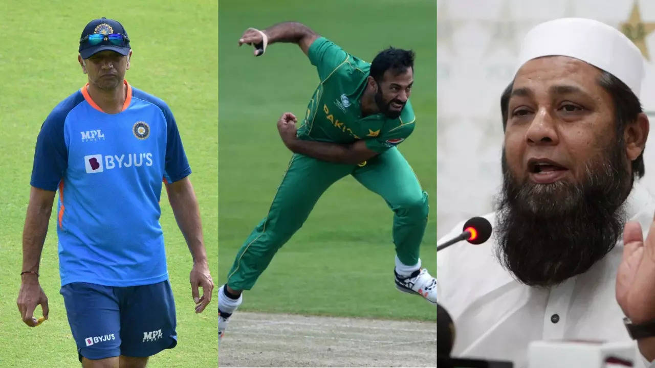 Inzamam-Ul-Haq Wahab Riaz Rahul Dravid