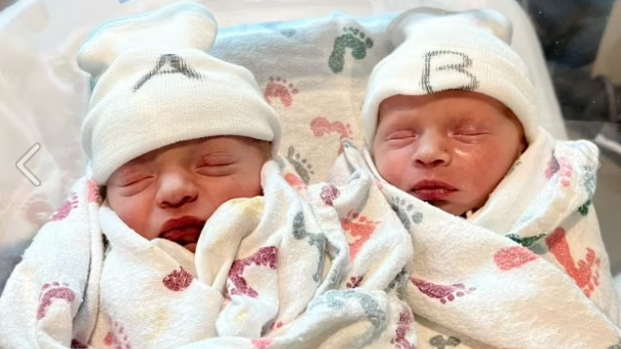 Twins born in 2022 and 2023 - they are only 6 minutes apart | Viral ...