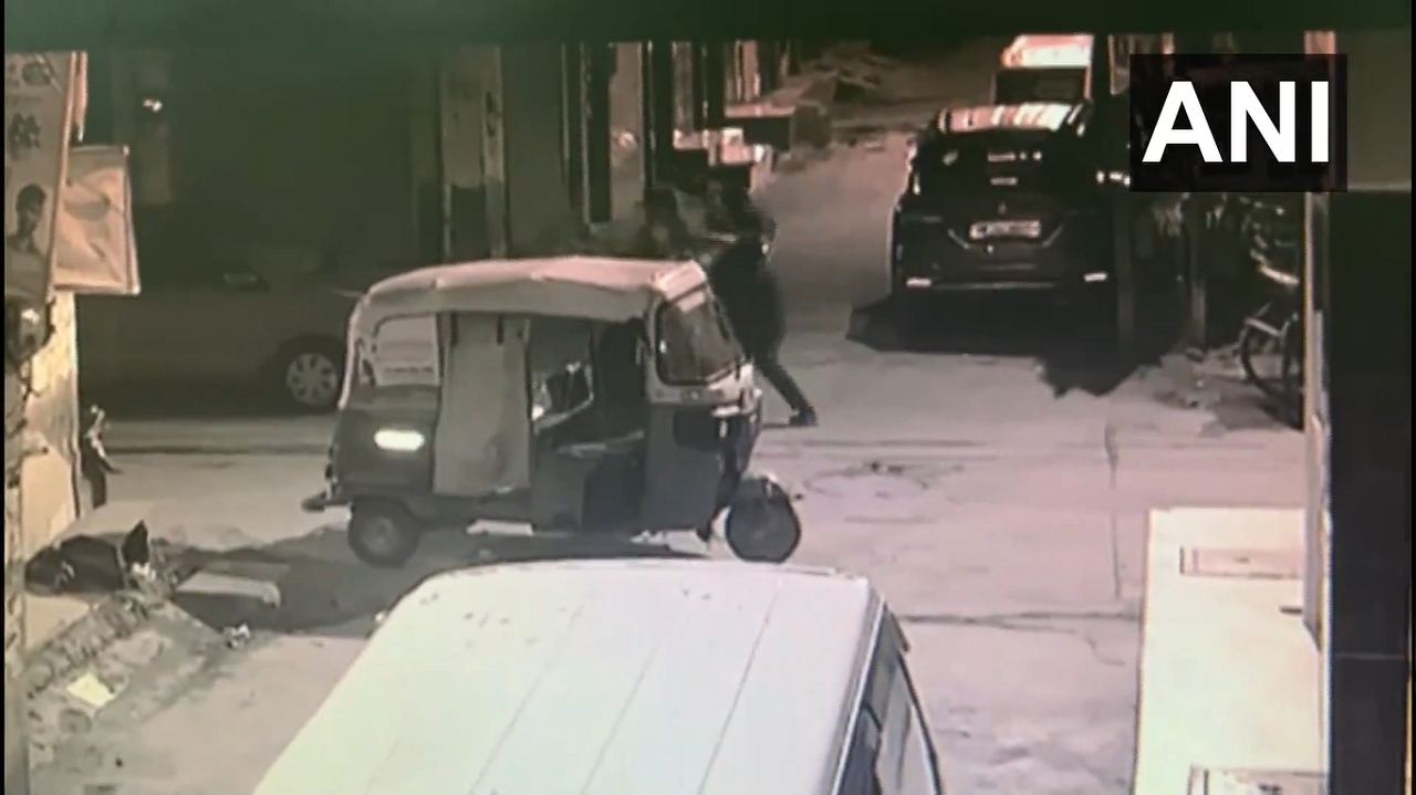 cctv footage gurugram attack