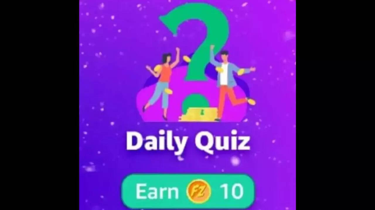 Amazon quiz today Amazon FZ coins daily quiz answers for January 9