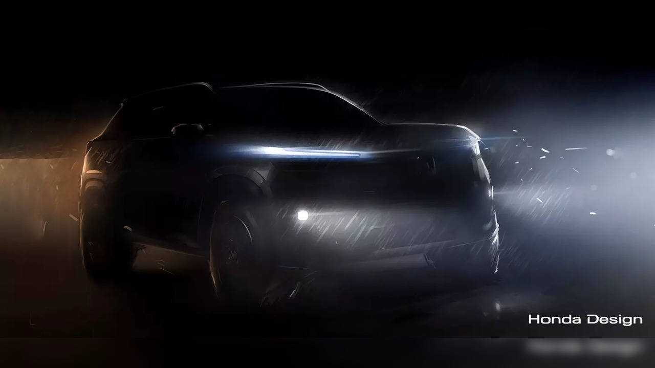 Honda all-new SUV teaser image