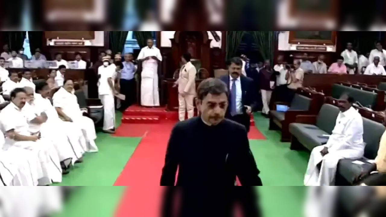 ​Tamil Nadu Governor walks out of Assembly