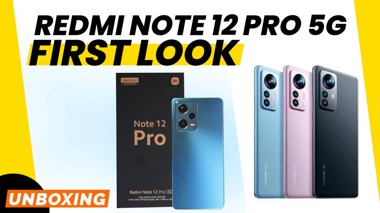Redmi Note 12 Pro 5G Unboxing and First Look: Best phone under Rs 25,000?