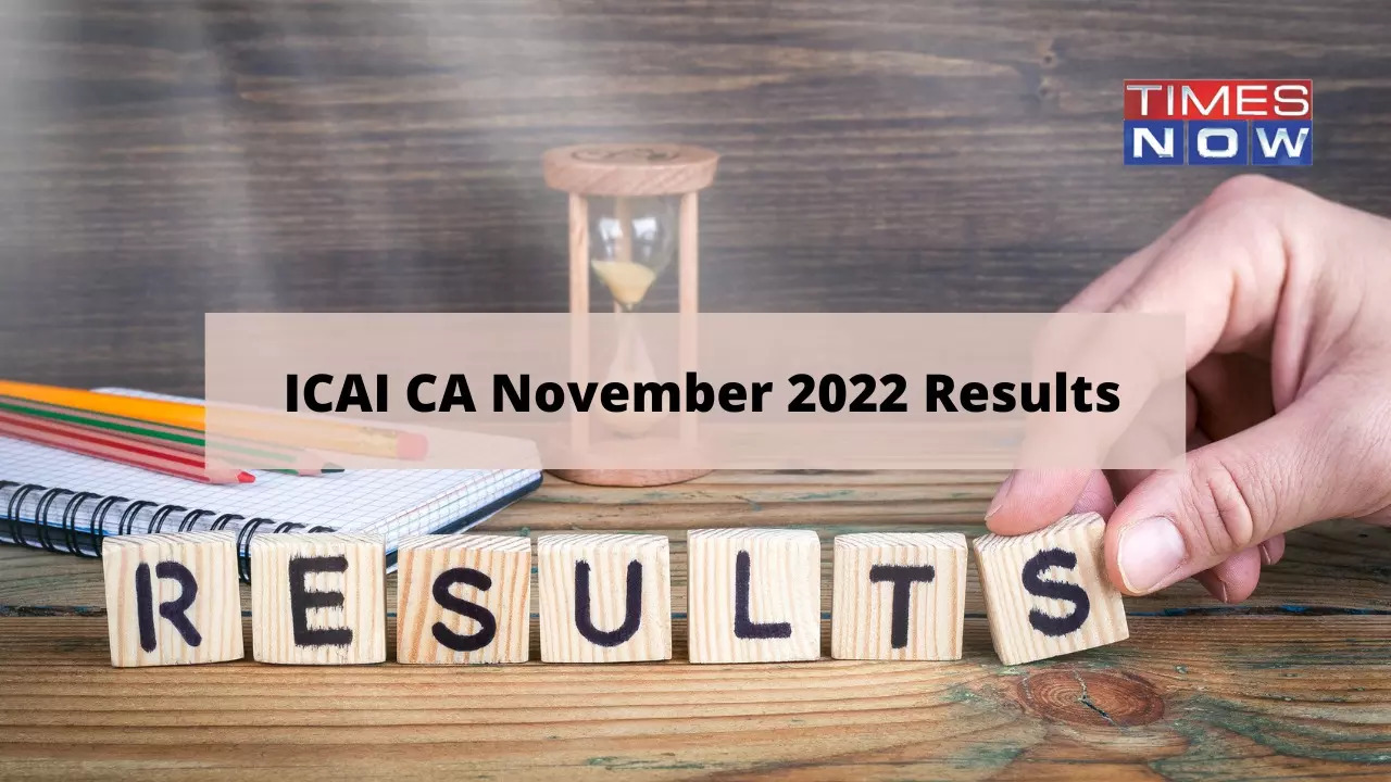 ICAI CA Final Intermediate Result 2022 Highlights CA Results today on icainicin check topper list