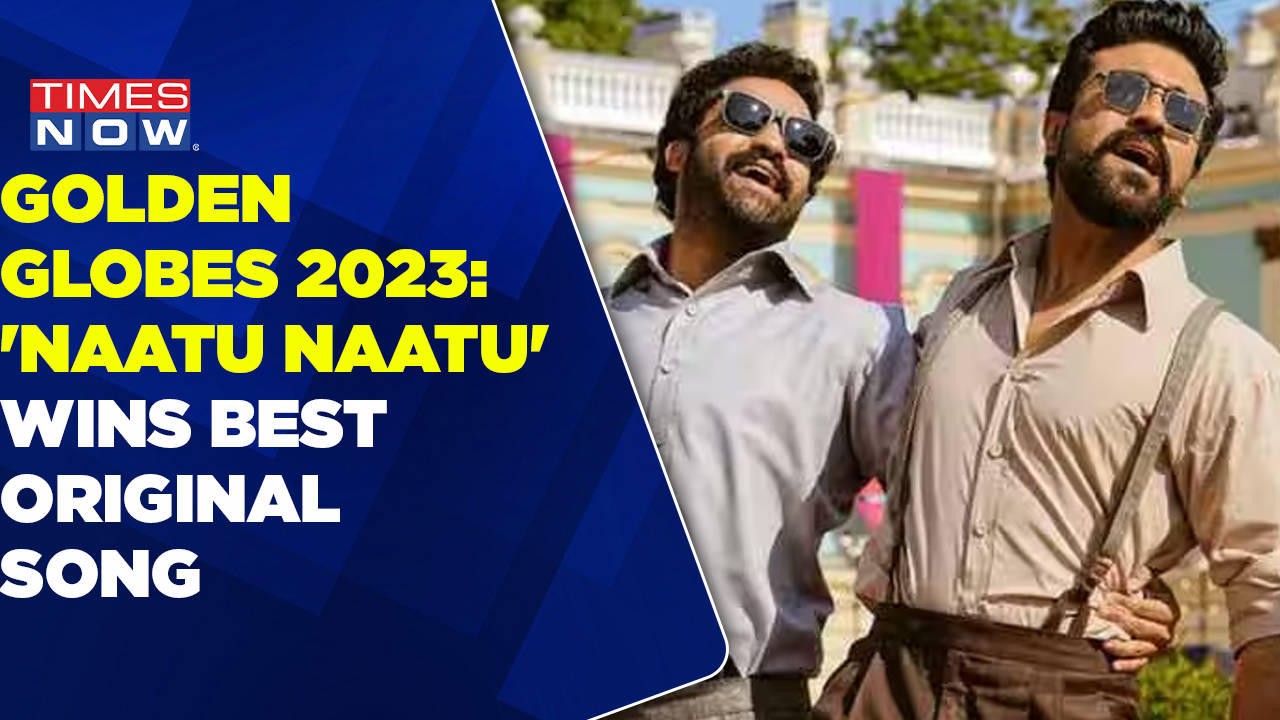 Golden Globes 2023 Rrr Song Naatu Naatu Wins Best Original Song Ss Rajamouli Times Now 0055