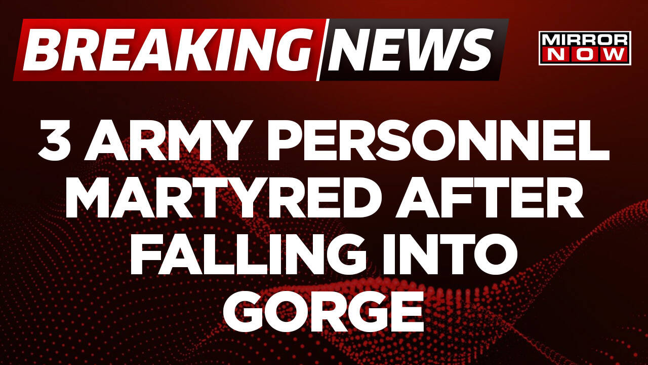 Breaking News | 3 Indian Army Personnel Killed After Falling Into A ...
