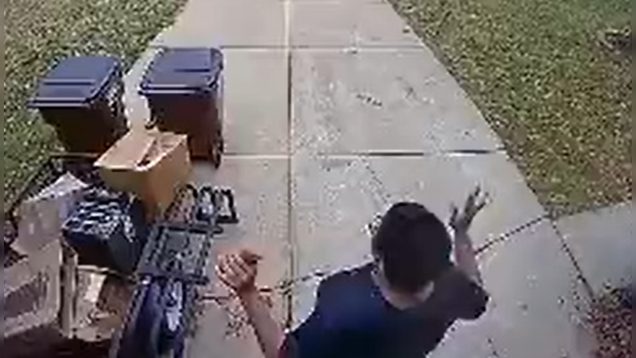 Porch scare