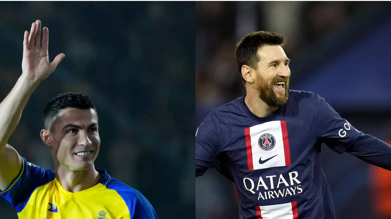 Cristiano Ronaldo shares delightful photo with Messi after PSG vs Al Nassr  match, and fans love it - Culture