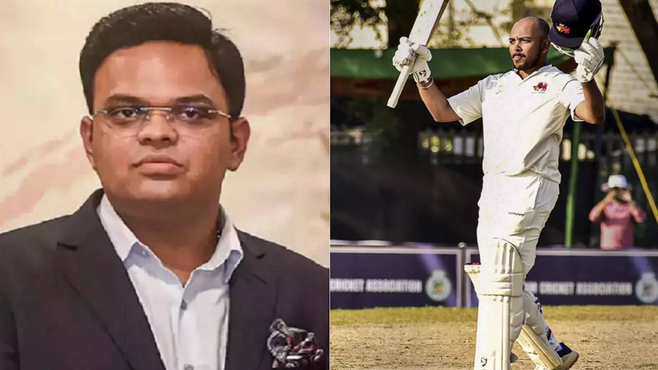 Jay Shah congratulates Prithvi Shaw for his record-breaking 379 in Ranji  Trophy, batter's reply goes viral