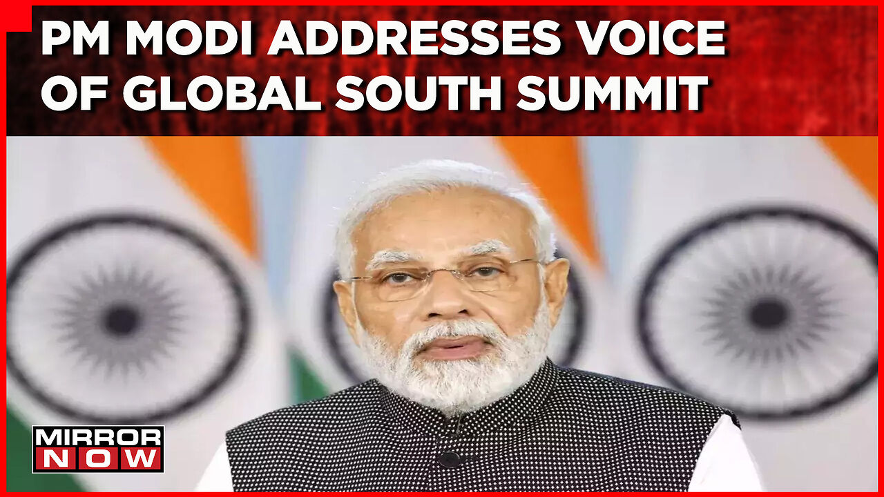 PM Modi Addresses Voice Of Global South Summit | What Is India's Role ...