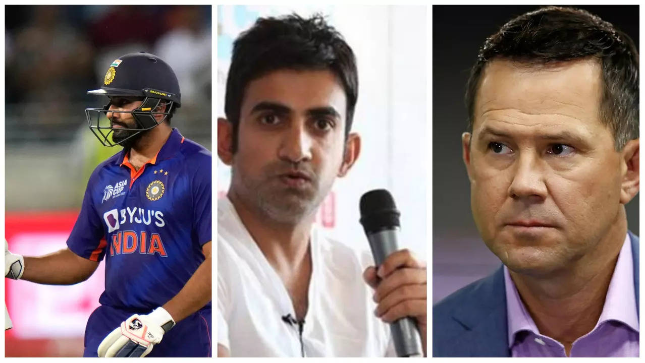 Gautam Gambhir Ponting Rohit AP IANs