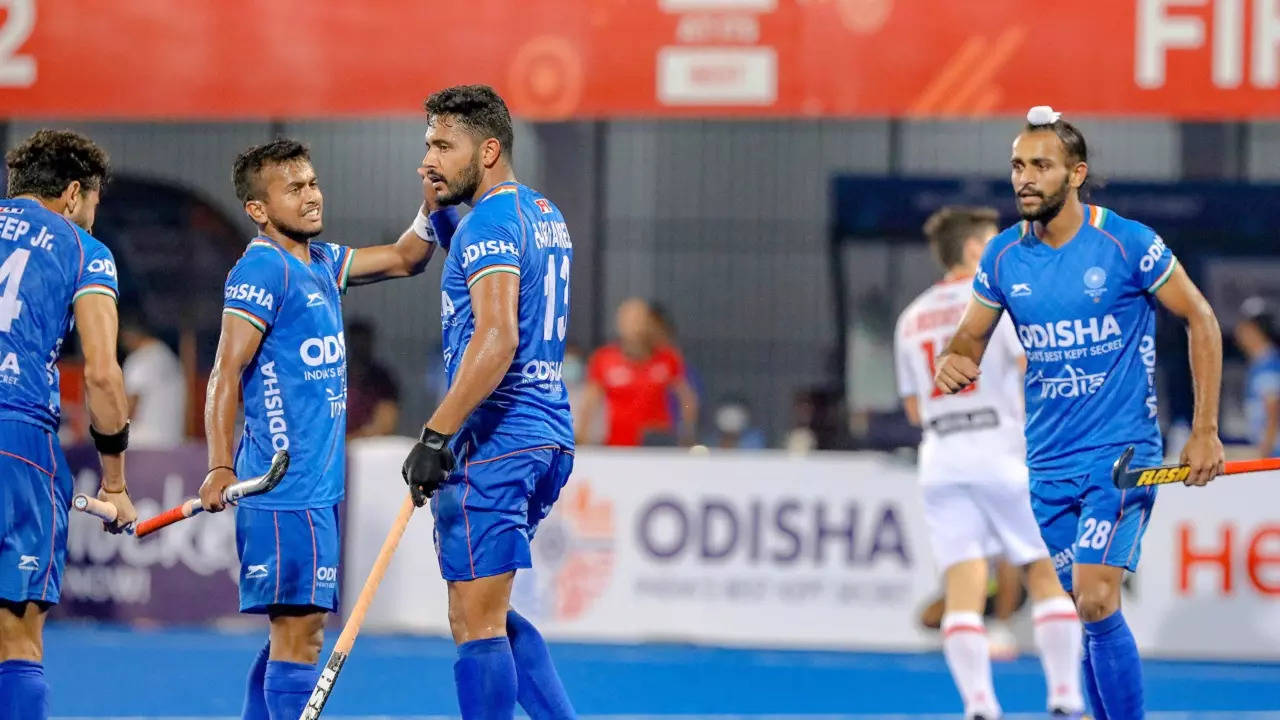 India vs Spain live streaming When and where to watch FIH Mens Hockey World Cup Group D match live ? Hockey News, Times Now