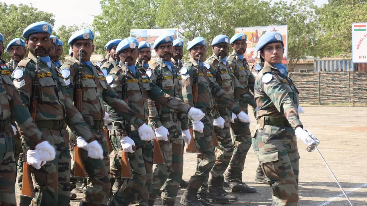 Indian peacekeepers in Sudan