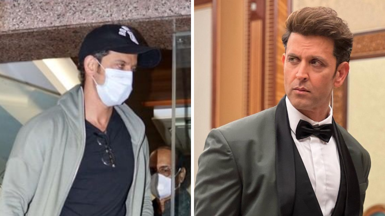 Hrithik Roshan spotted at bone marrow transplant check-up