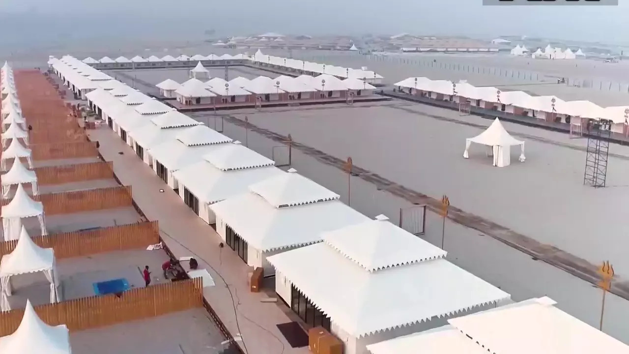 varanasi tent city