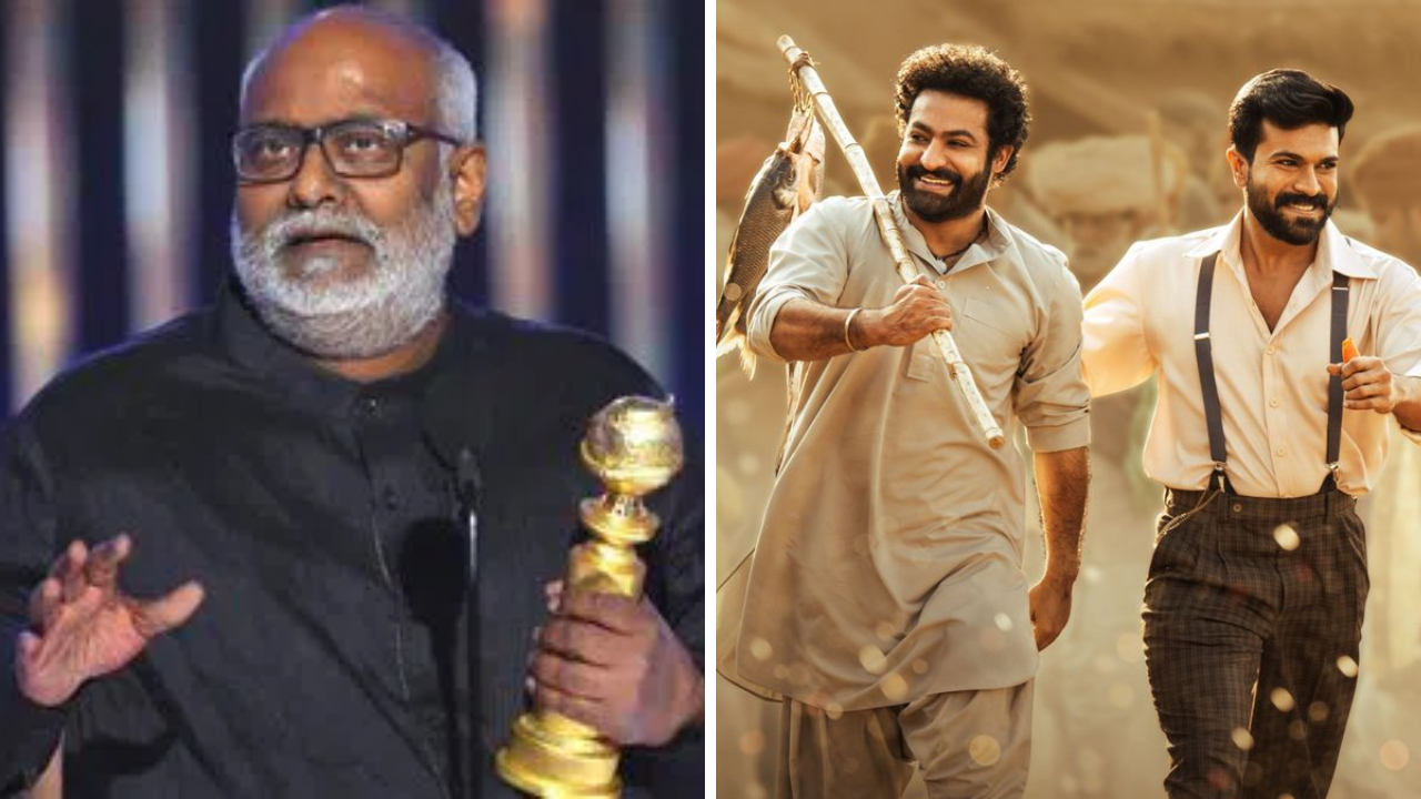 RRR composer MM Keeravani on Naatu Naatu Golden Globe win