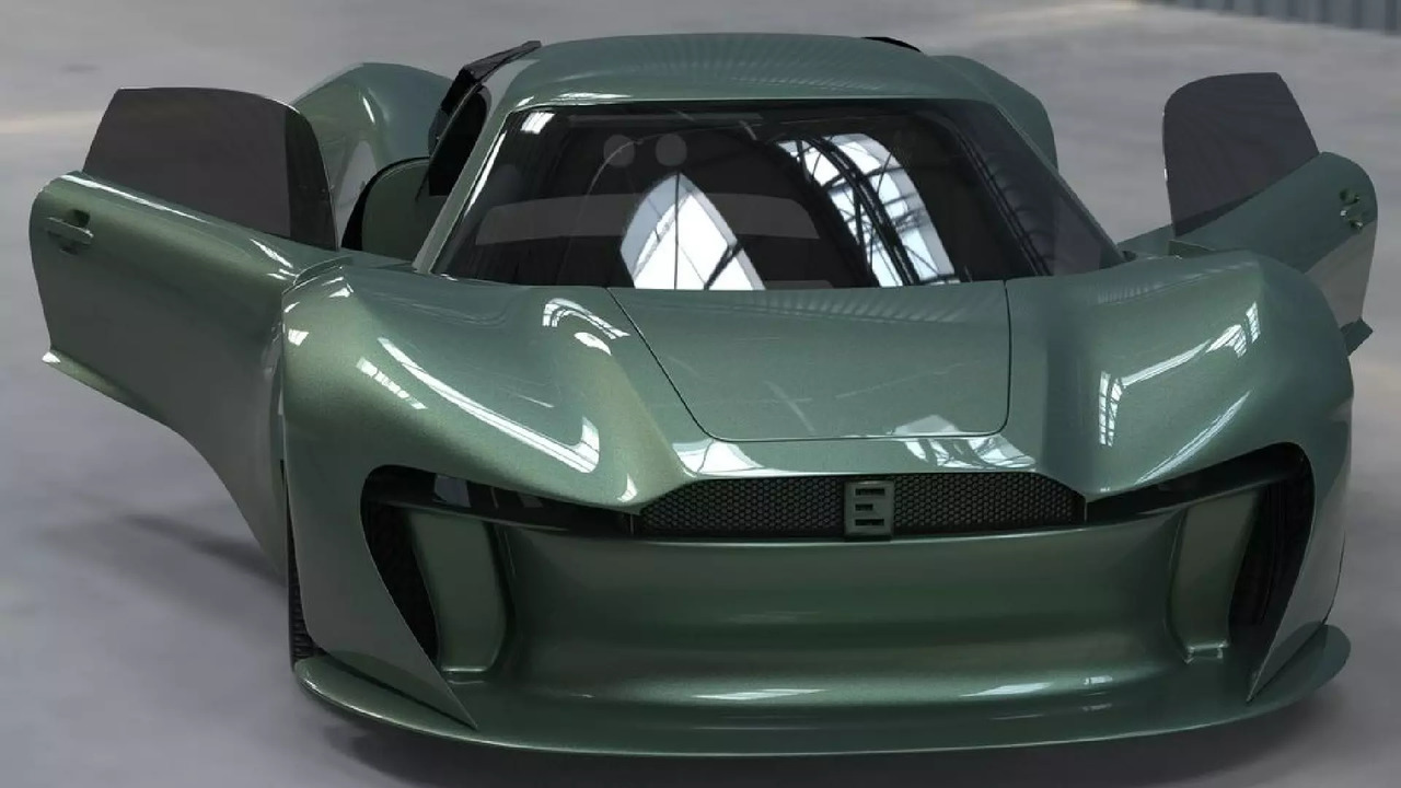 The ENTOP Mada 9 is a supercar i.e. powered by a Toyota Corolla's engine