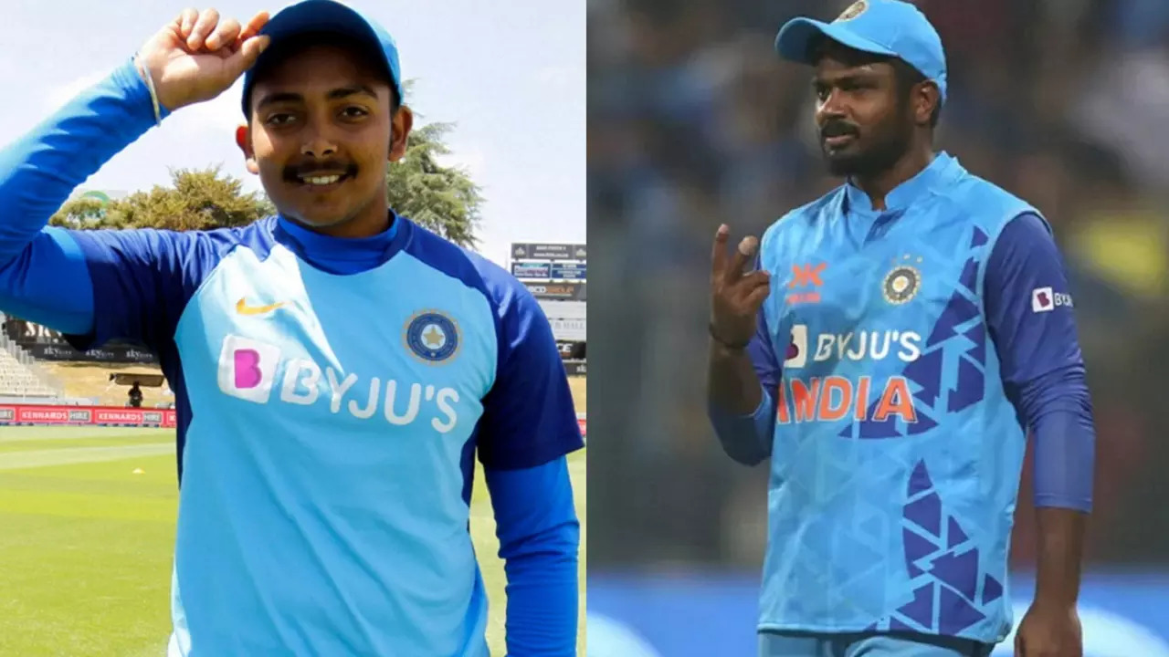 Prithvi Shaw IN Sanju Samson OUT, India's T20I squad for New Zealand series