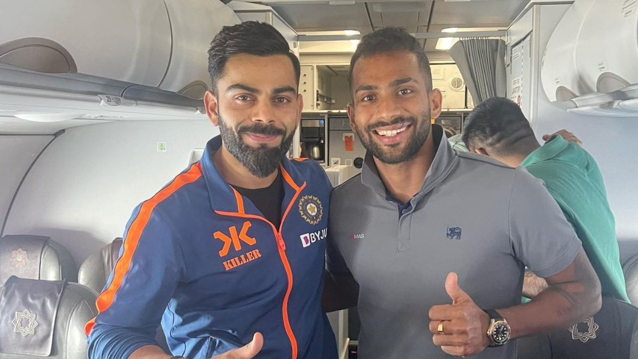 Chamika Karunaratne, Virat Kohli