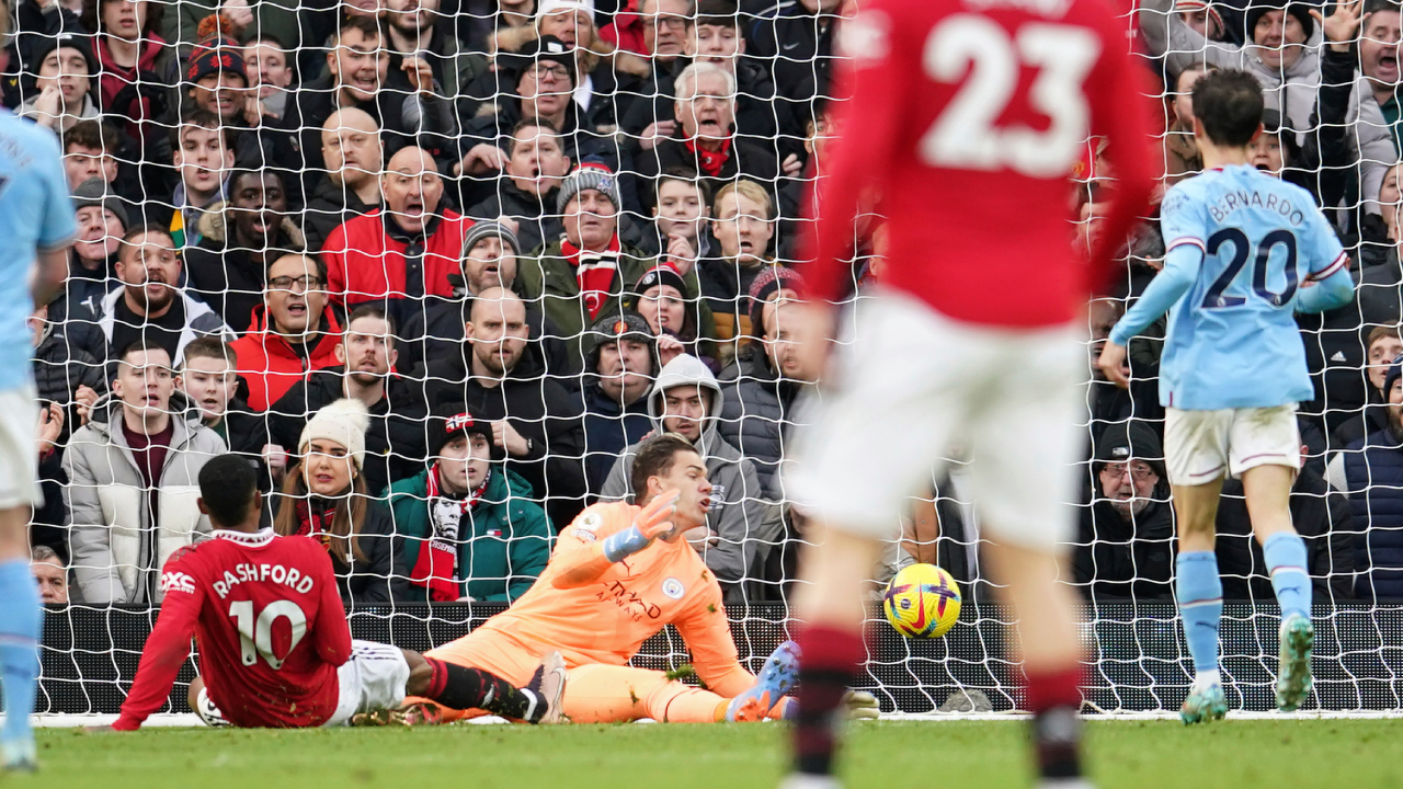 Rashford goal vs Man City AP