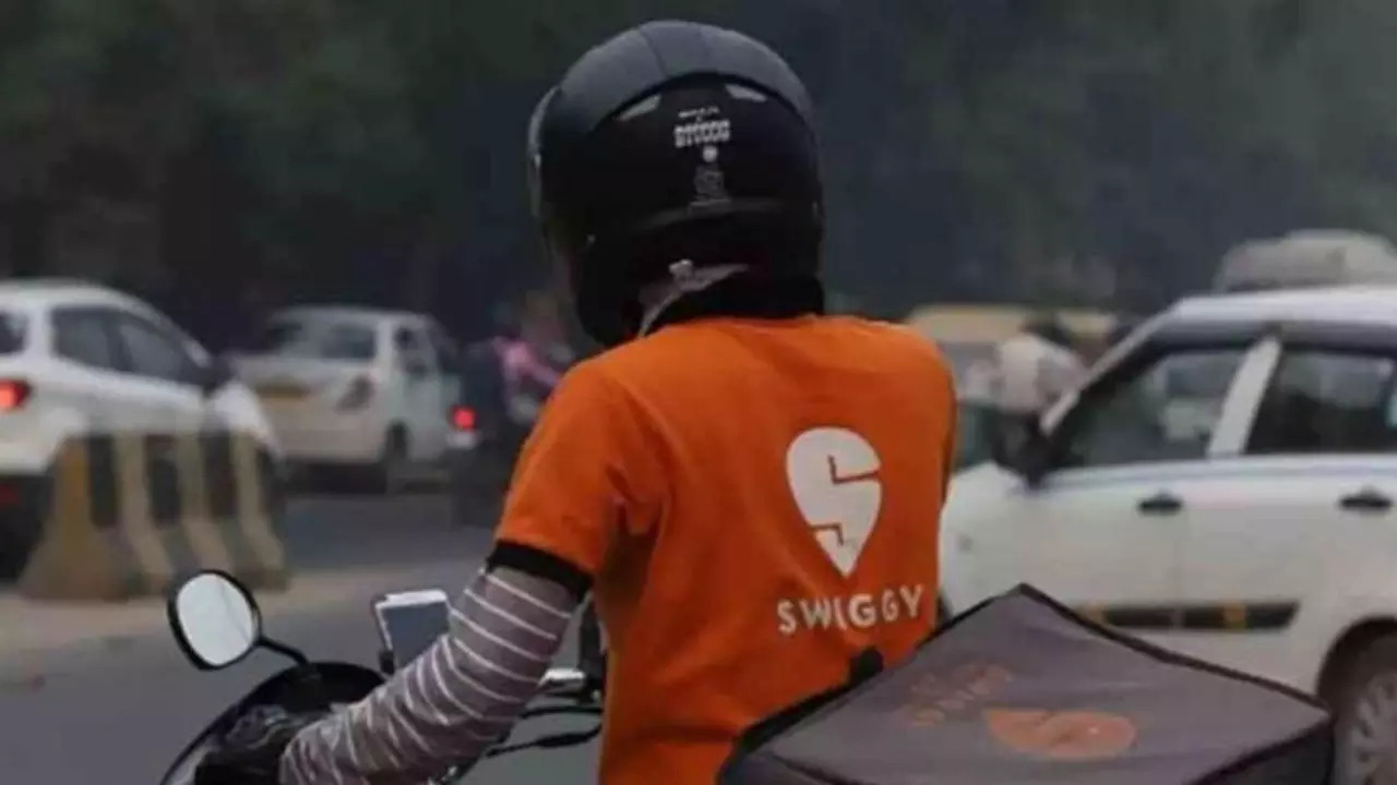 Swiggy delivery executive, representational image.